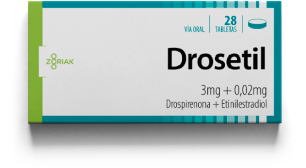 Drosetil 3mg + 0,02mg